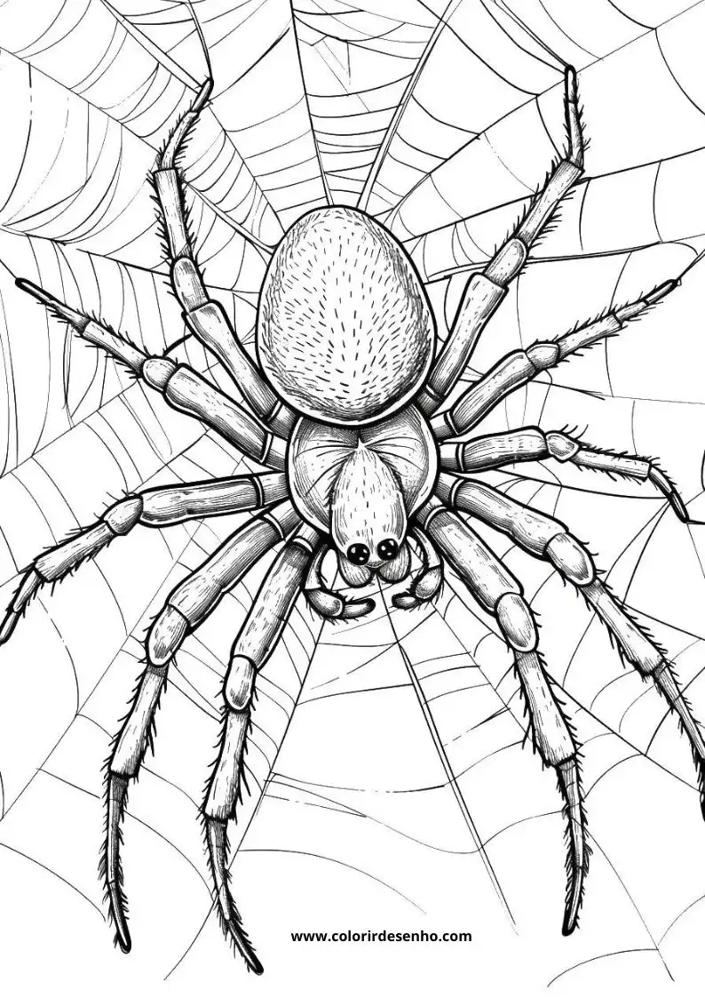 Spider Coloring Pages 94