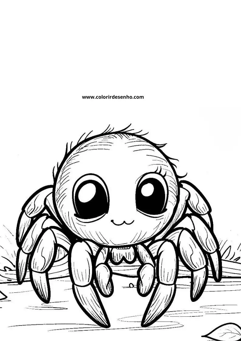 Spider Coloring Pages 95