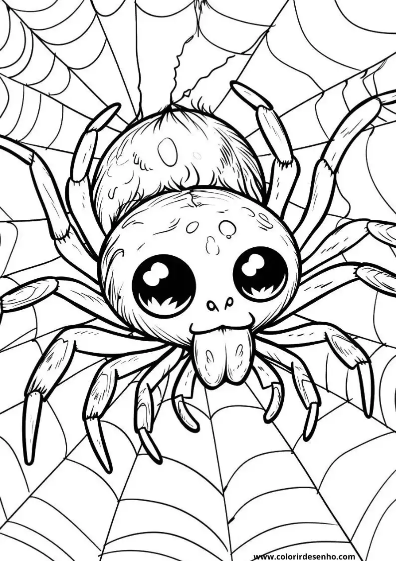 Spider Coloring Pages 96