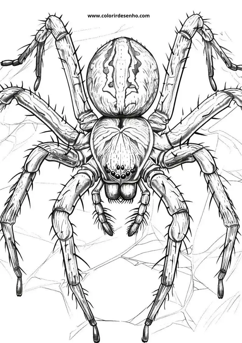 Spider Coloring Pages 99