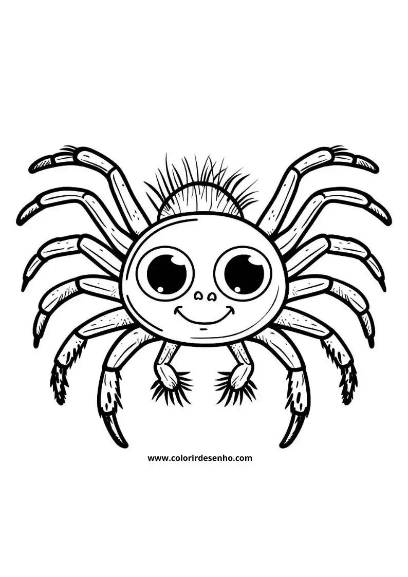 Printable Spider Coloring Pages 135