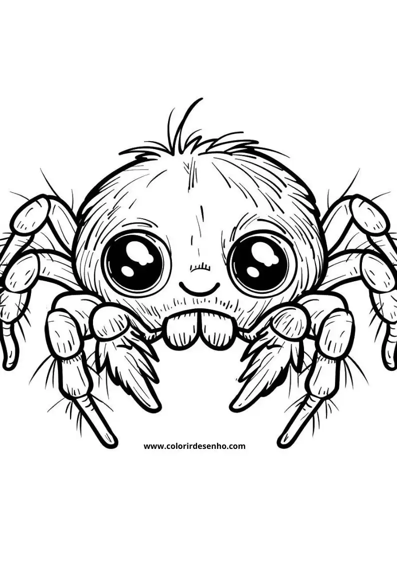 Printable Spider Coloring Pages 138