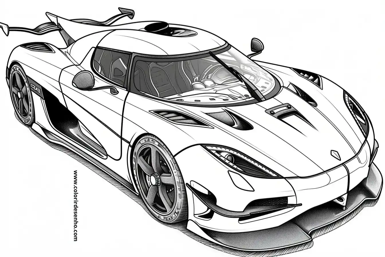 Car Coloring Pages 10