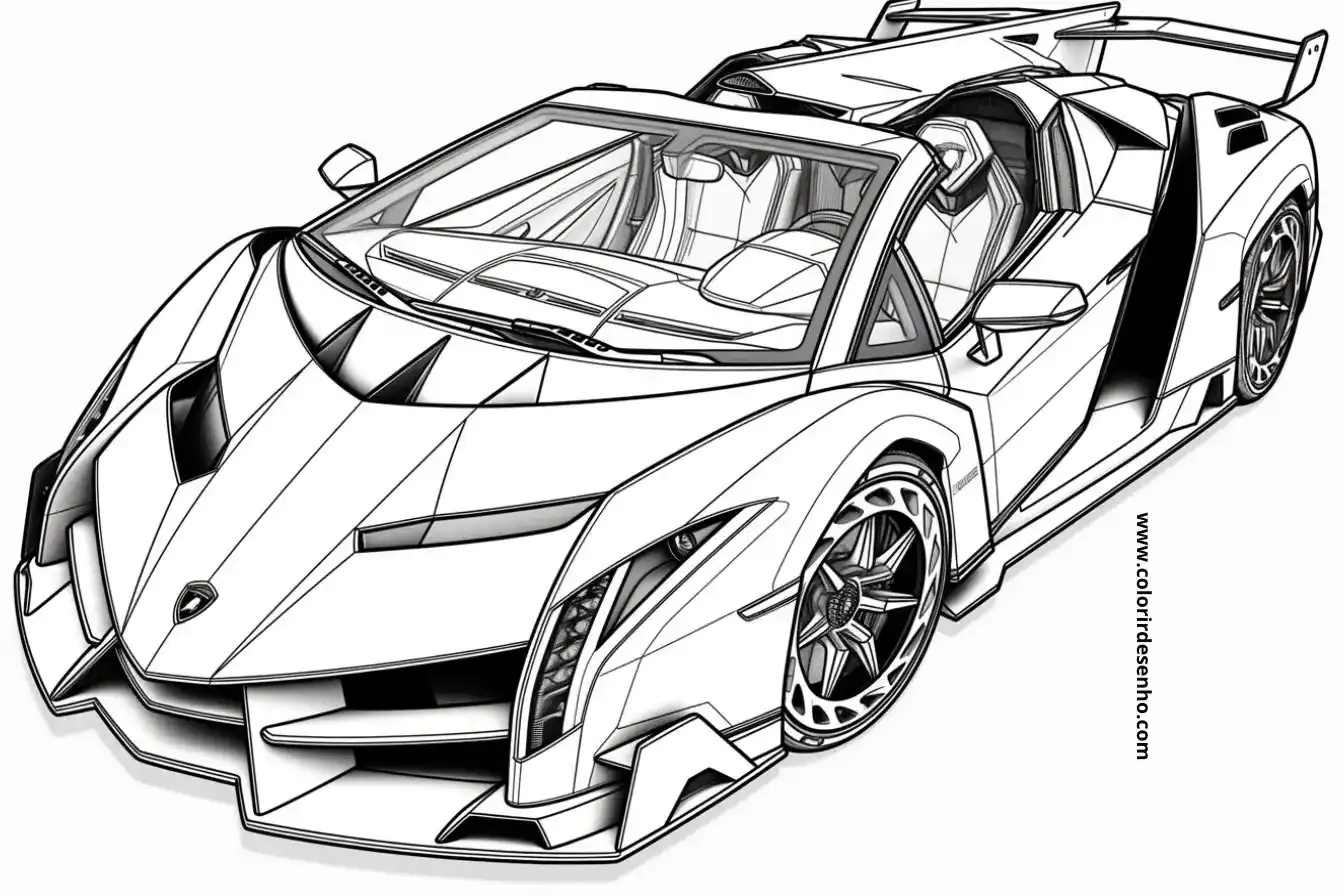 Car Coloring Pages 16