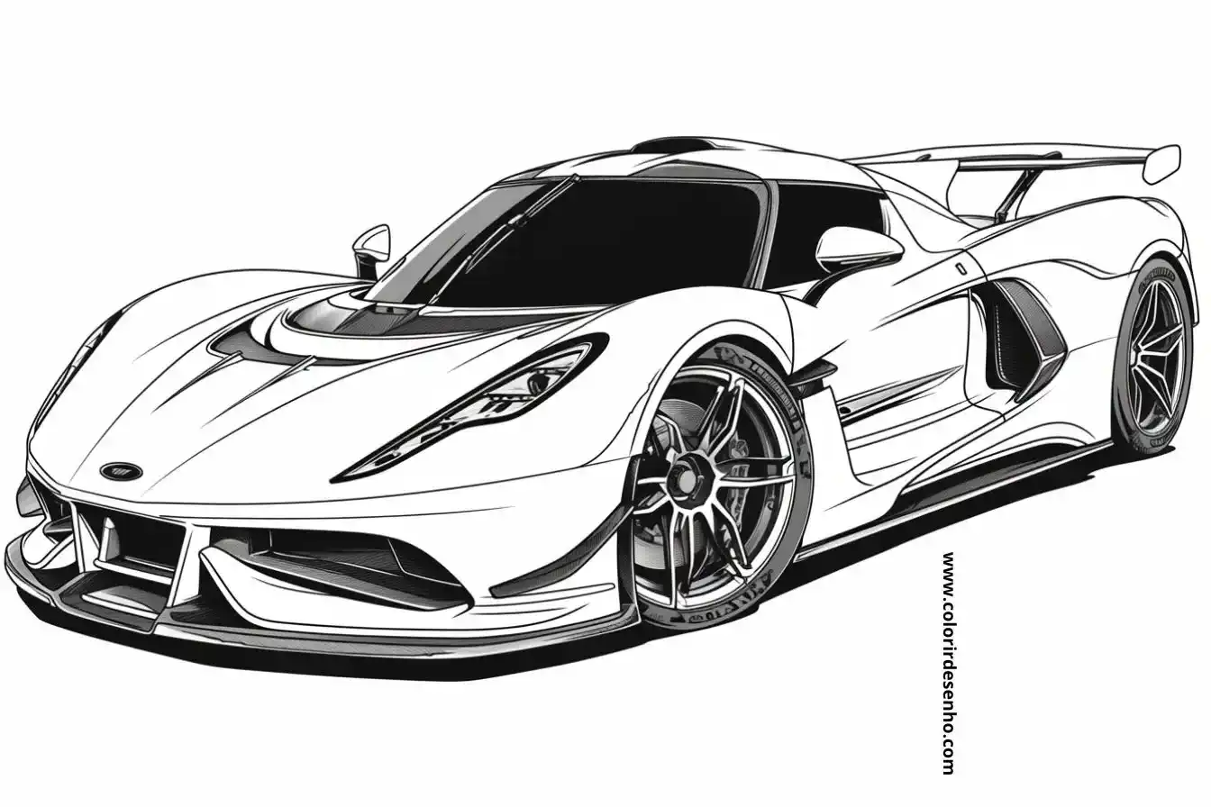 Car Coloring Pages 9