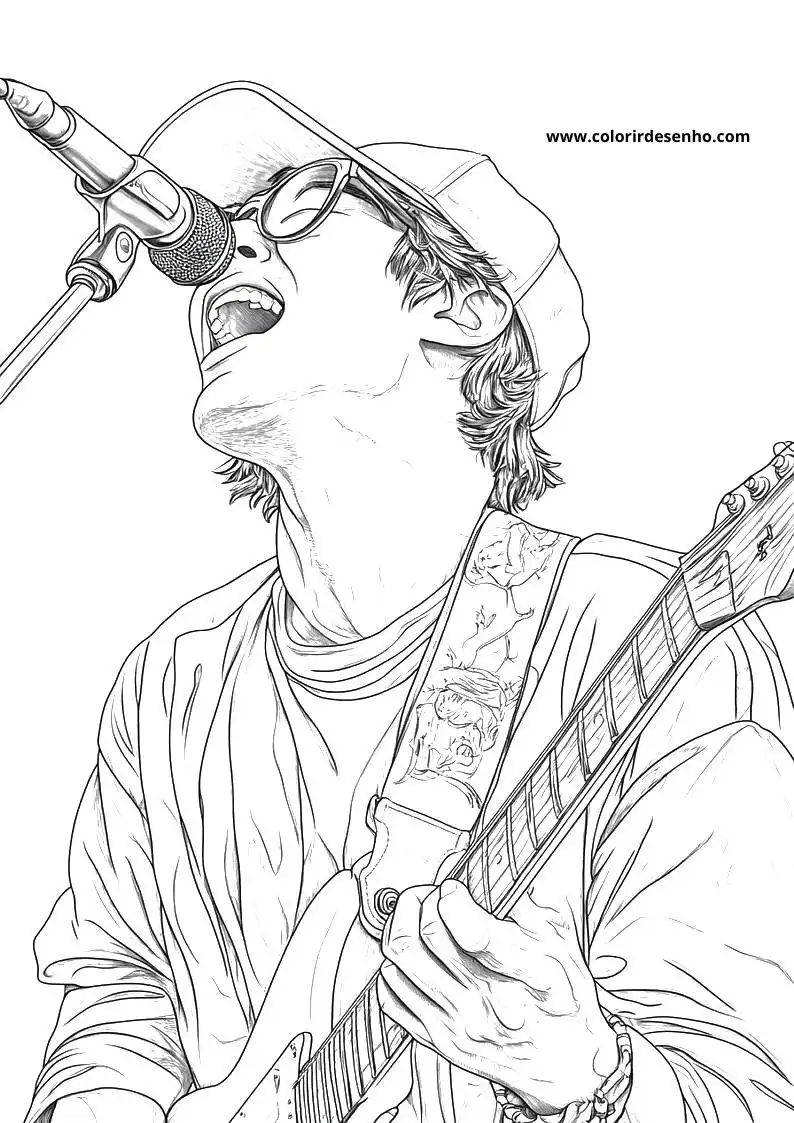 Beautiful Rock Coloring Pages 2