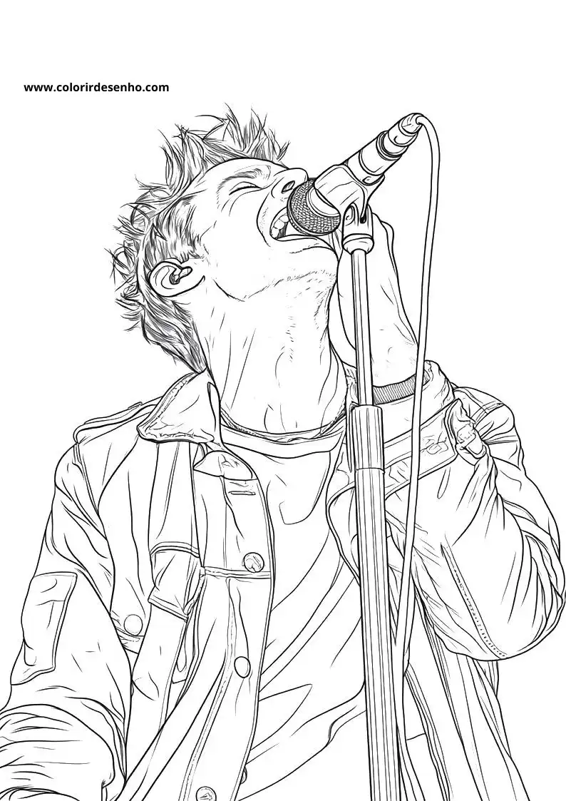 Beautiful Rock Coloring Pages 8