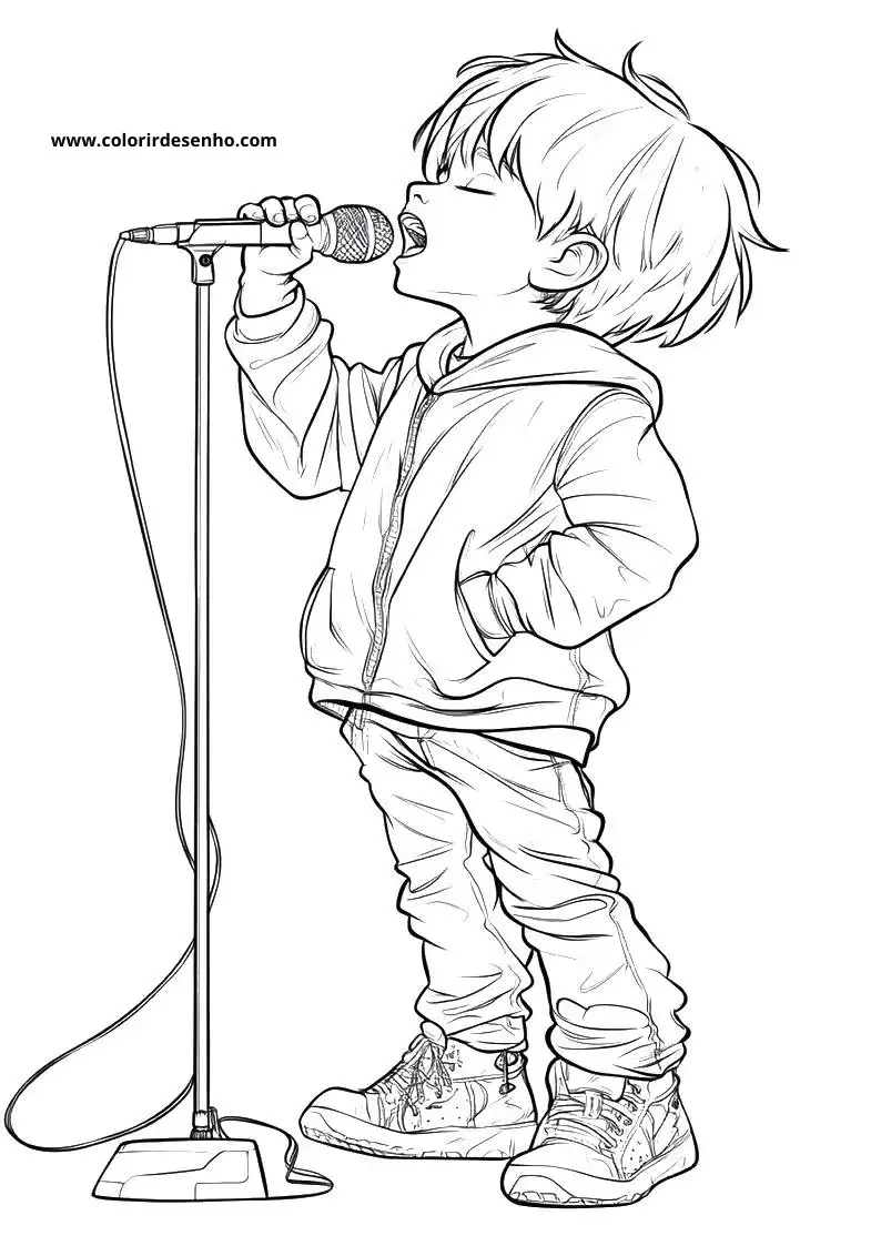 Cute Rock Coloring Pages 3