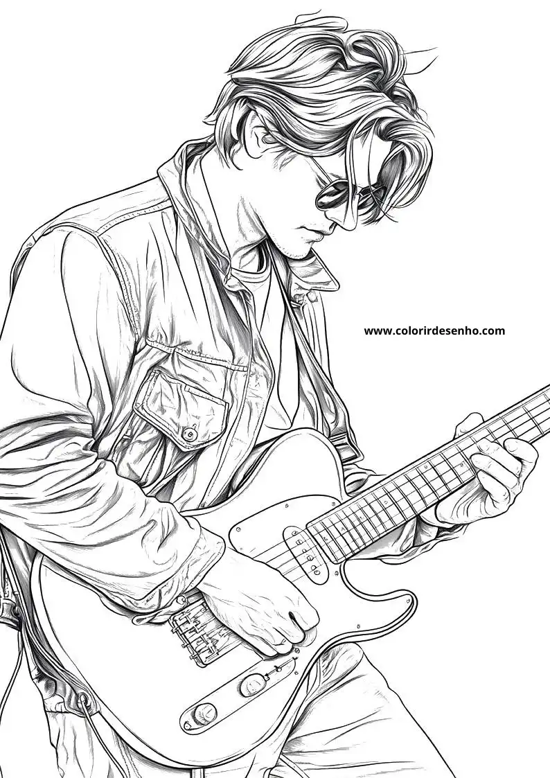 Educational Rock Coloring Pages 7