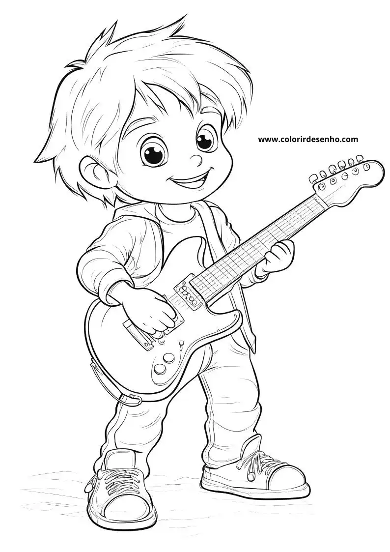 Free Rock Coloring Pages Download 7
