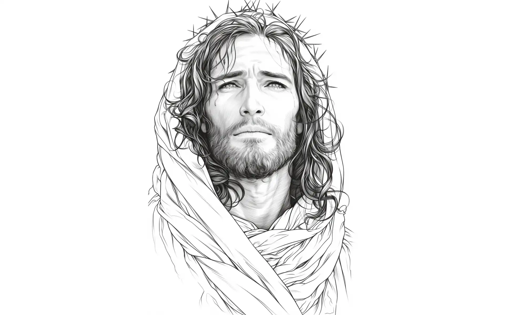 Jesus Christ Coloring Pages