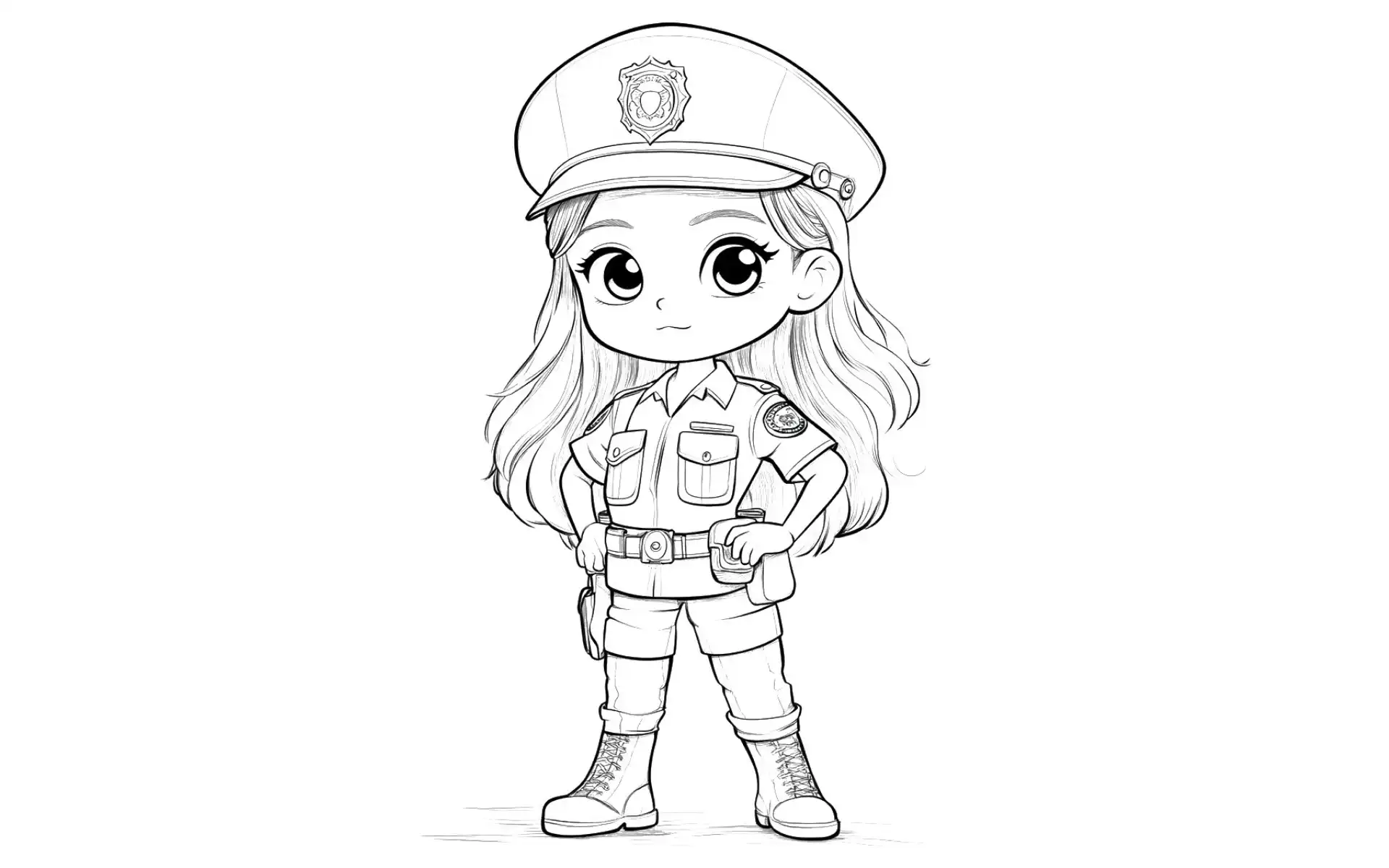 Read more about the article Police Coloring Pages (180+ Free Printables)