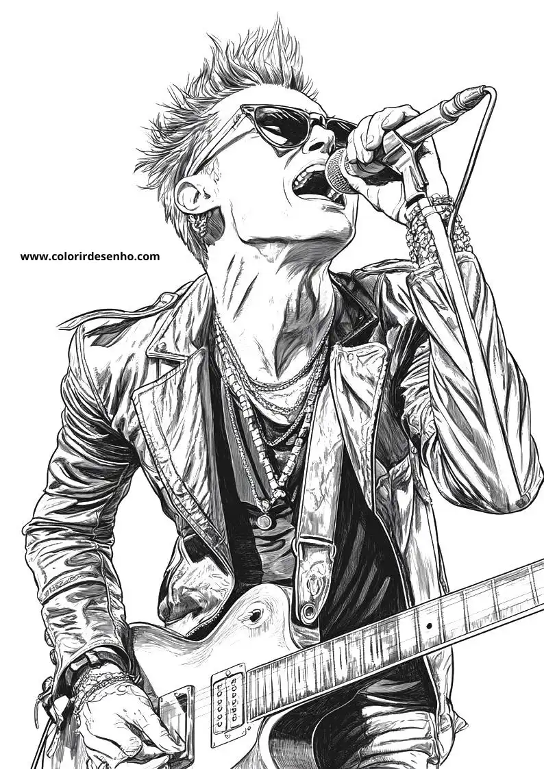 Rock Coloring Pages 11