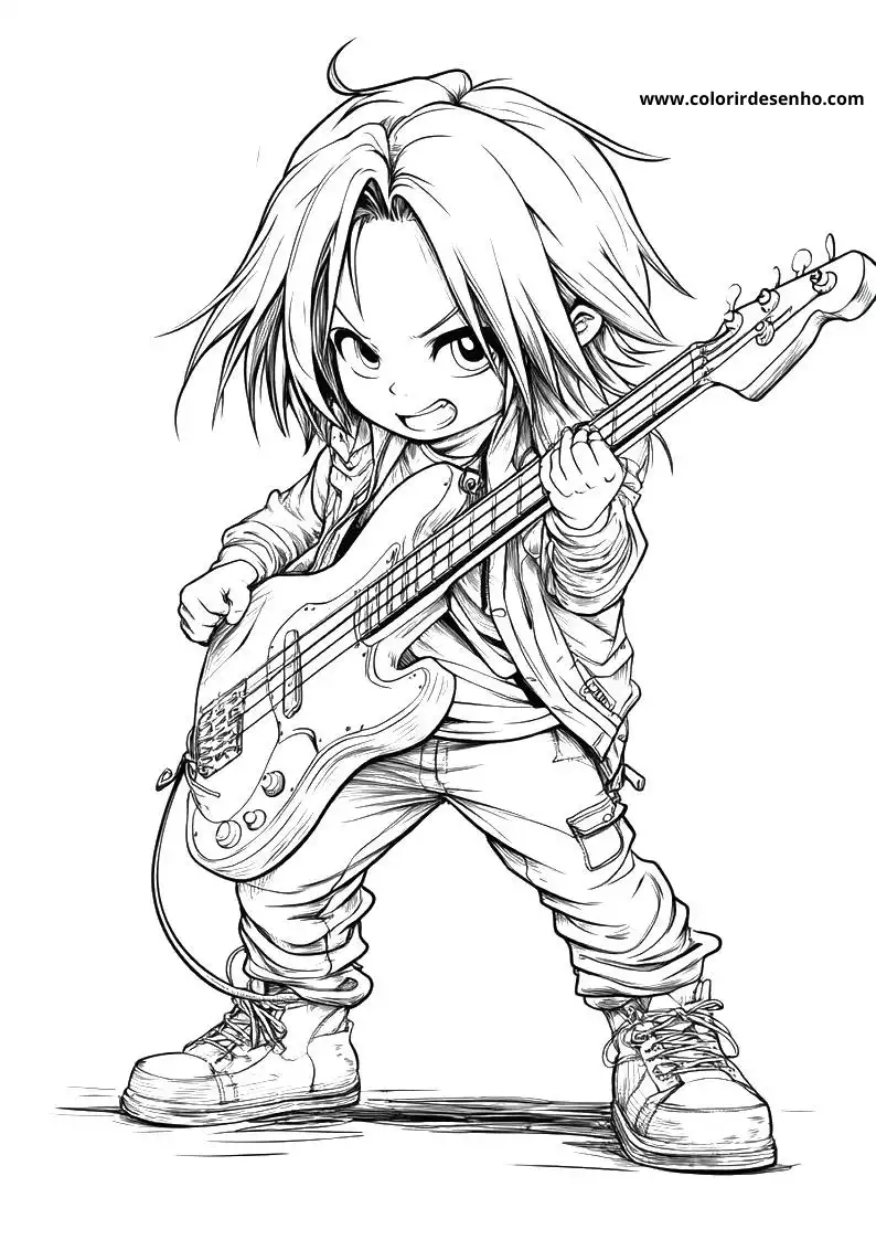 Rock Coloring Pages 4