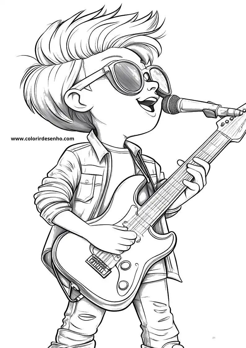 Rock Coloring Pages 6