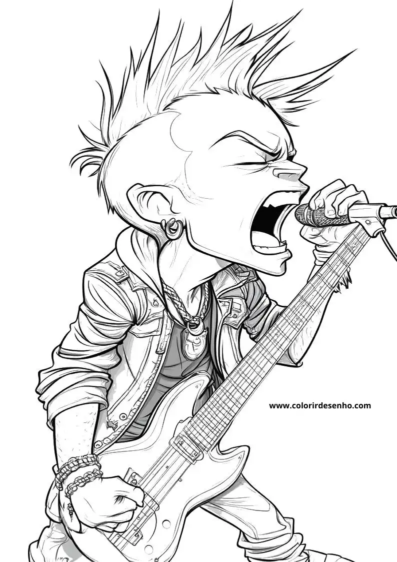 Rock Coloring Pages 9