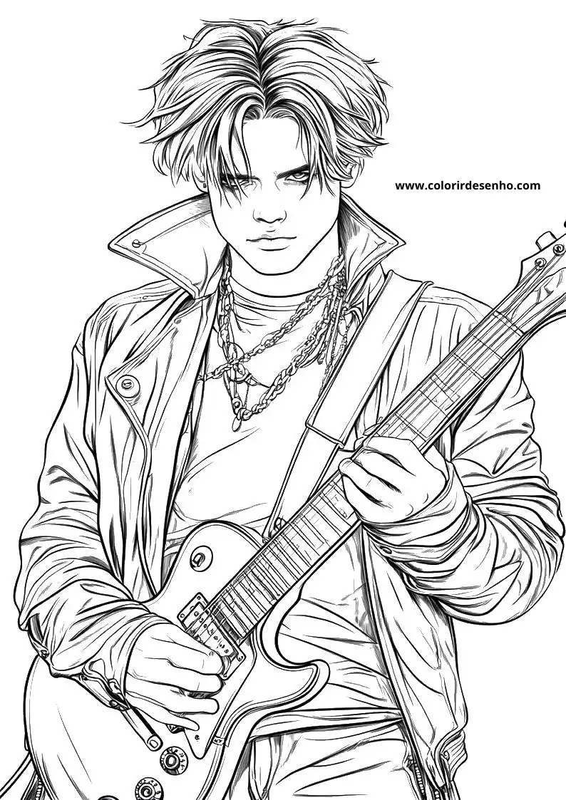 Rock Coloring Pages For All Ages 1