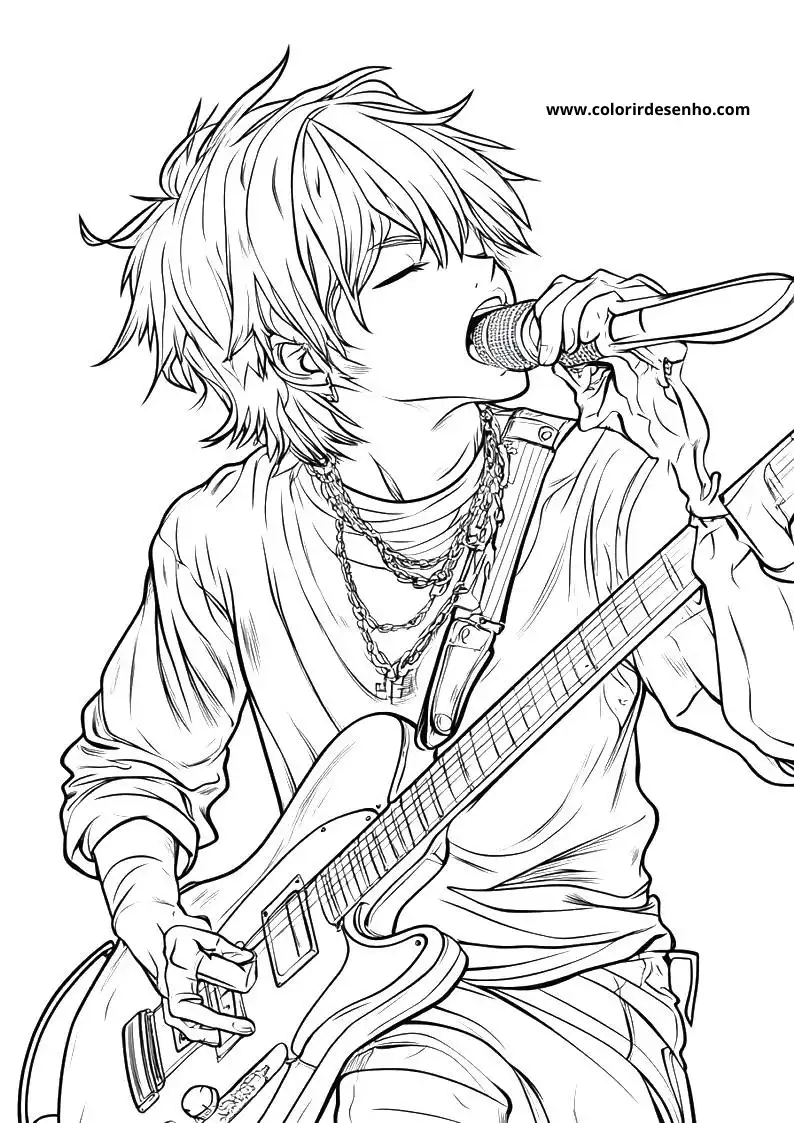 Rock Coloring Pages For Kids And Adults 3