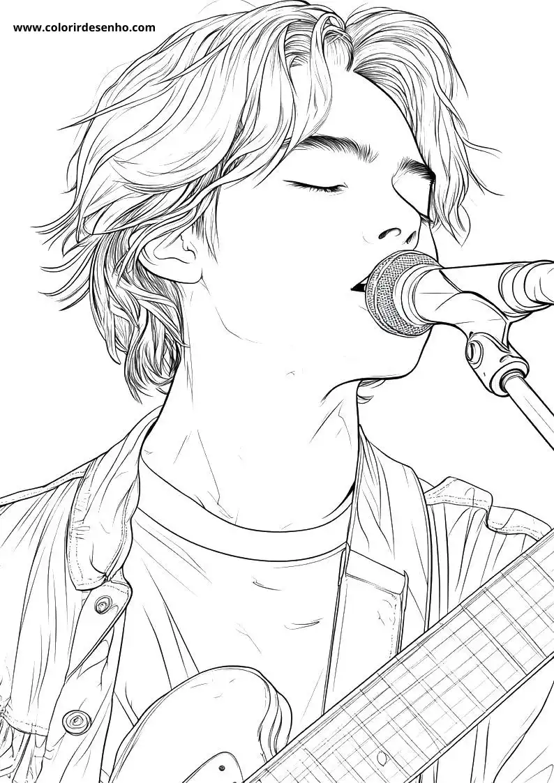 Rock Coloring Pages For Kids And Adults 4