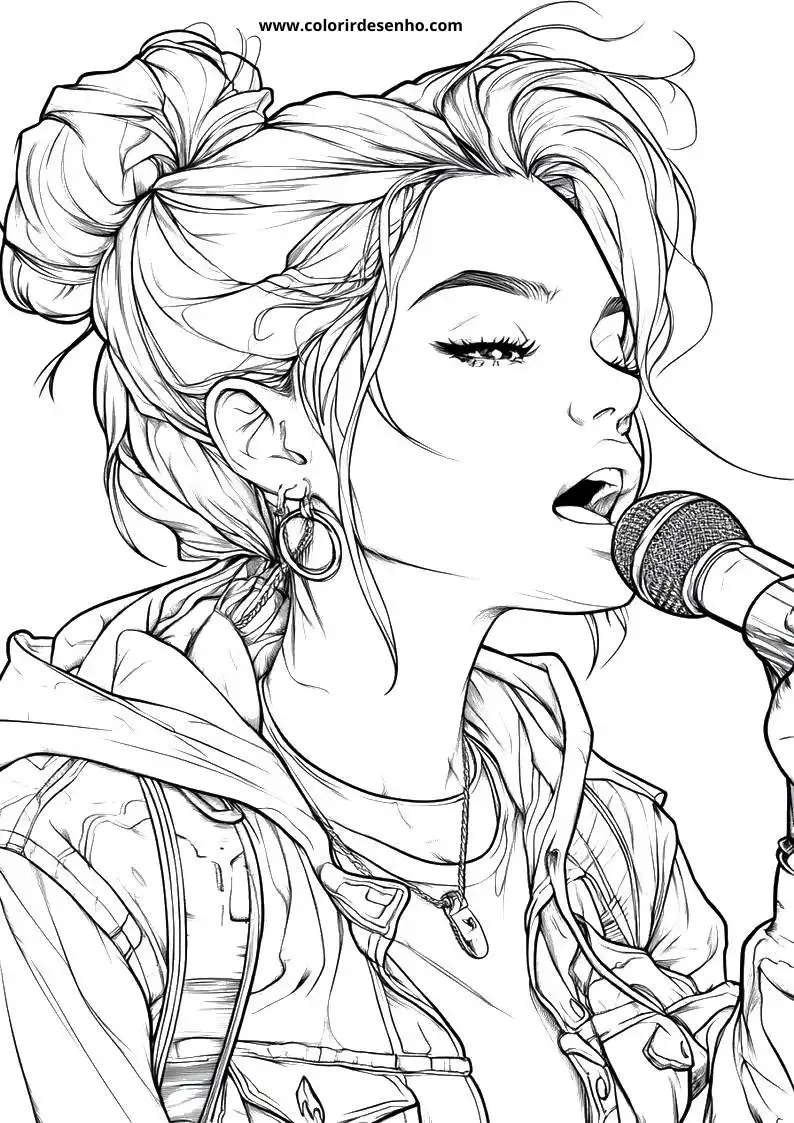 Rock Coloring Pages For Kids And Adults 7