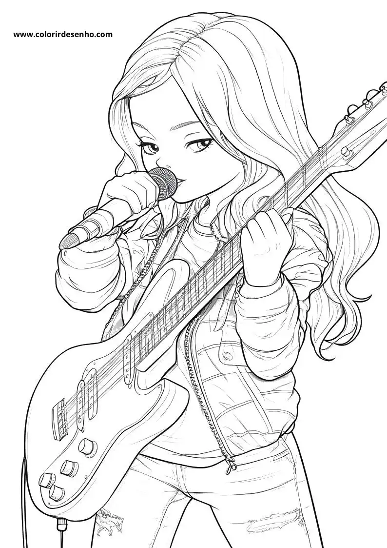 Rock Coloring Pages For Kids And Adults 9
