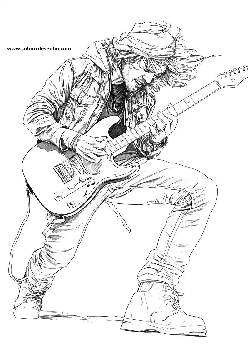 Rock Coloring Sheet 1