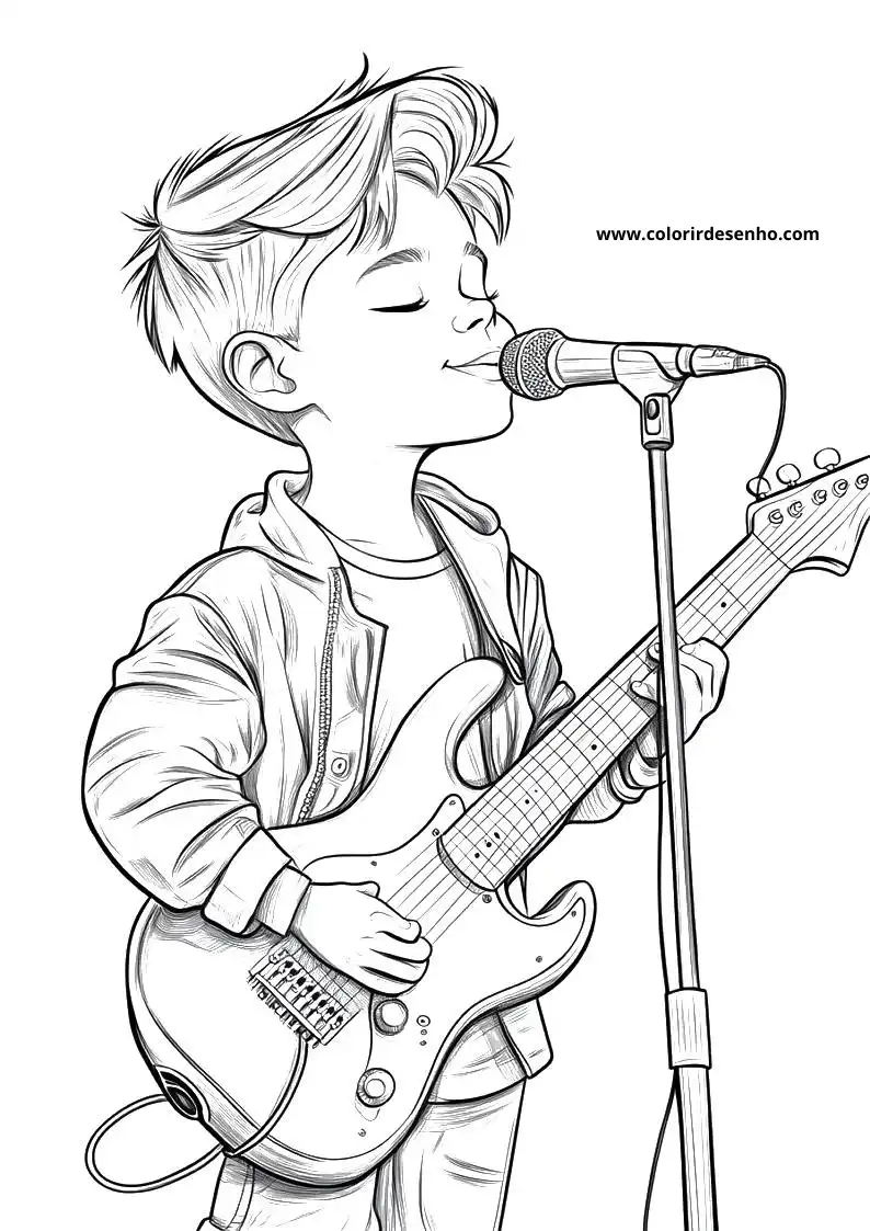 Rock Coloring Sheet 3