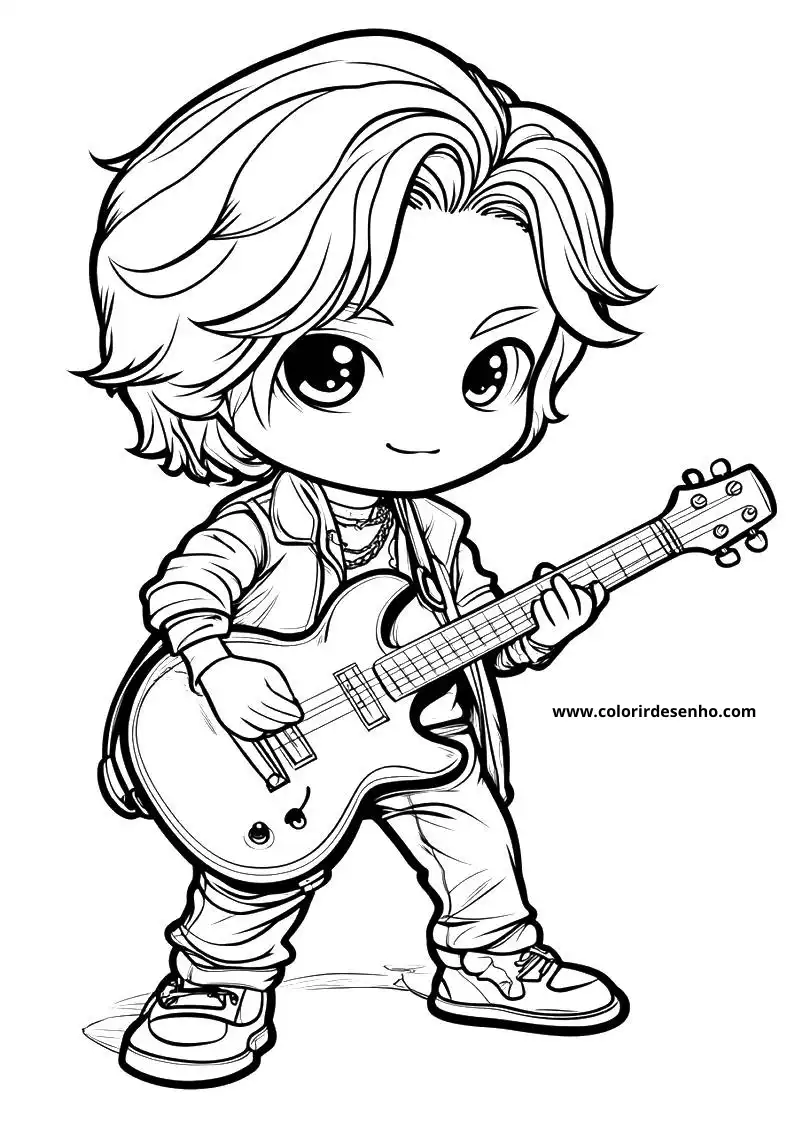 Rock Drawing For Kids To Color 6