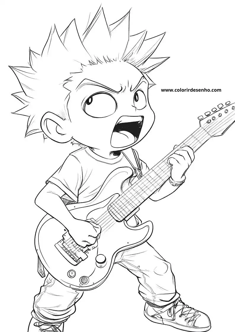 Rock Picture Coloring Pages 7