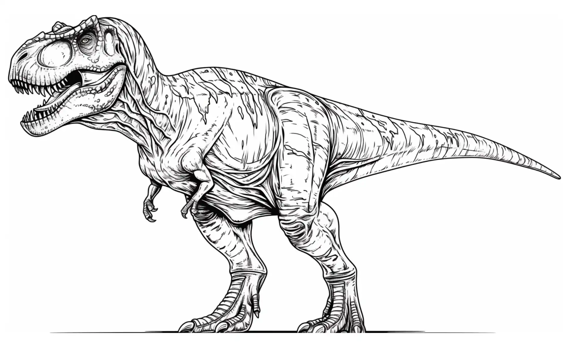 Dinosaur Coloring Pages