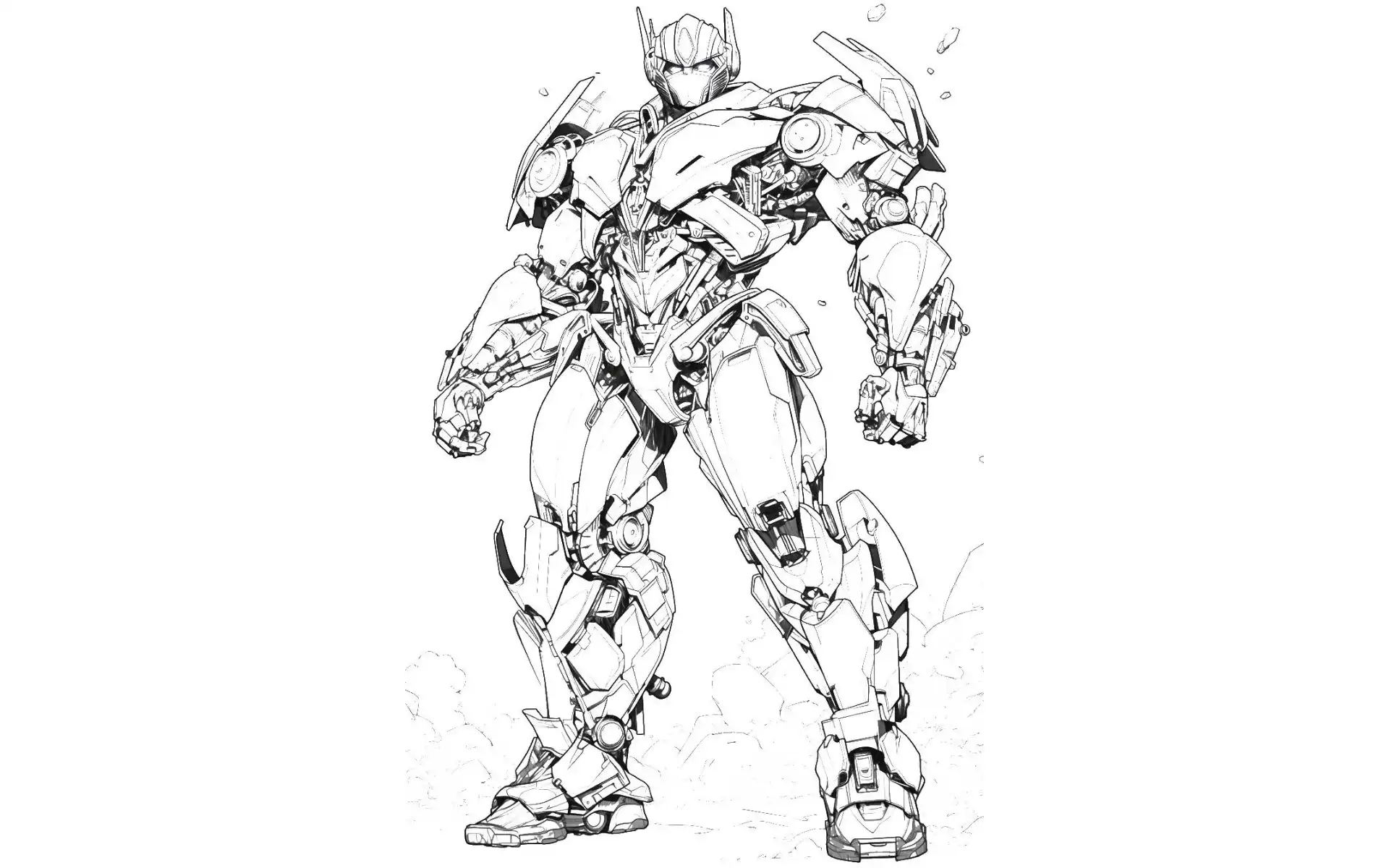 Free Coloring Pages 2 Transformers Coloring Pages