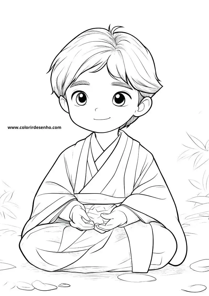 Anime Coloring Pages 3