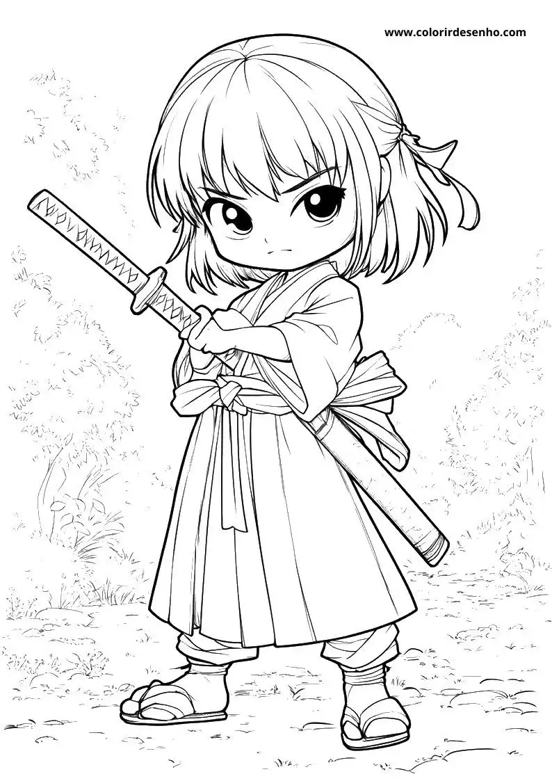 Anime Coloring Pages For Kids And Adults 9