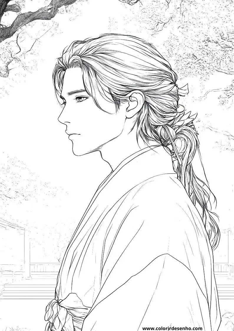 Anime Picture Coloring Pages 2