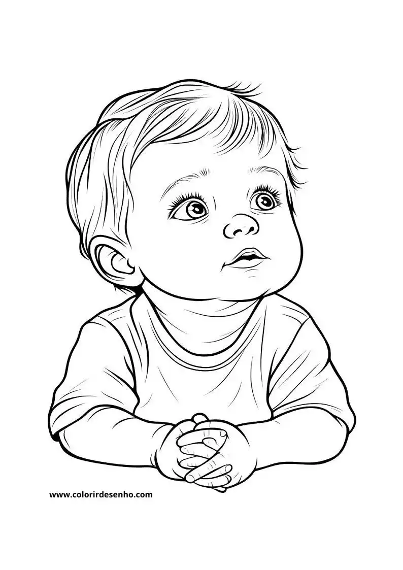 Baby Coloring Pages 1