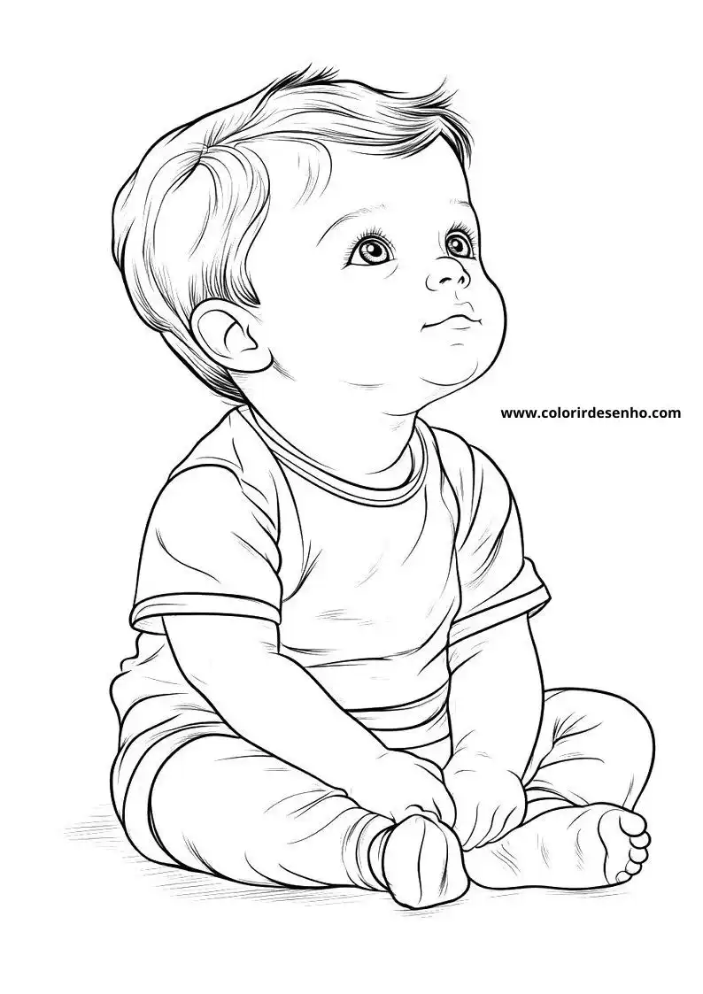 Baby Drawing For Kids To Color 4