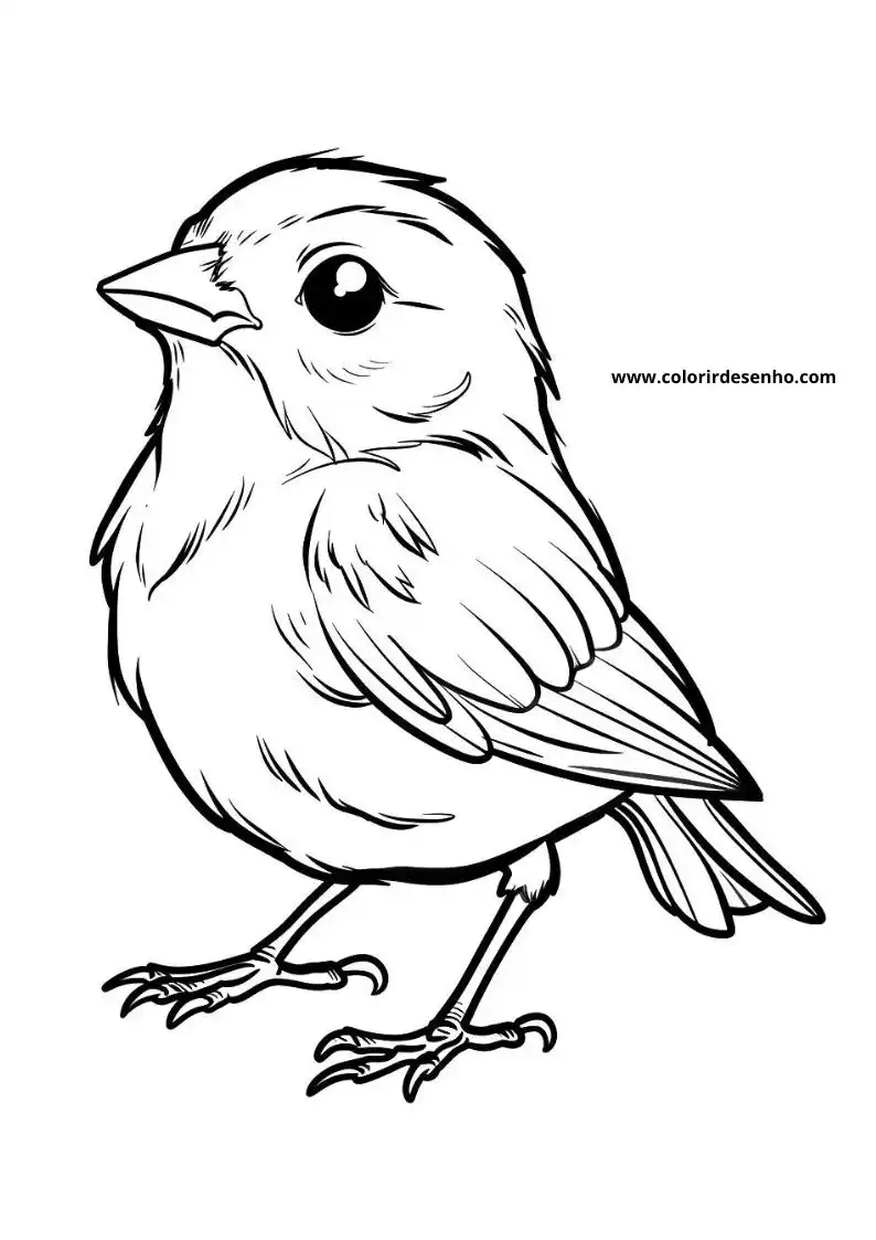 Beautiful Bird Coloring Pages 5