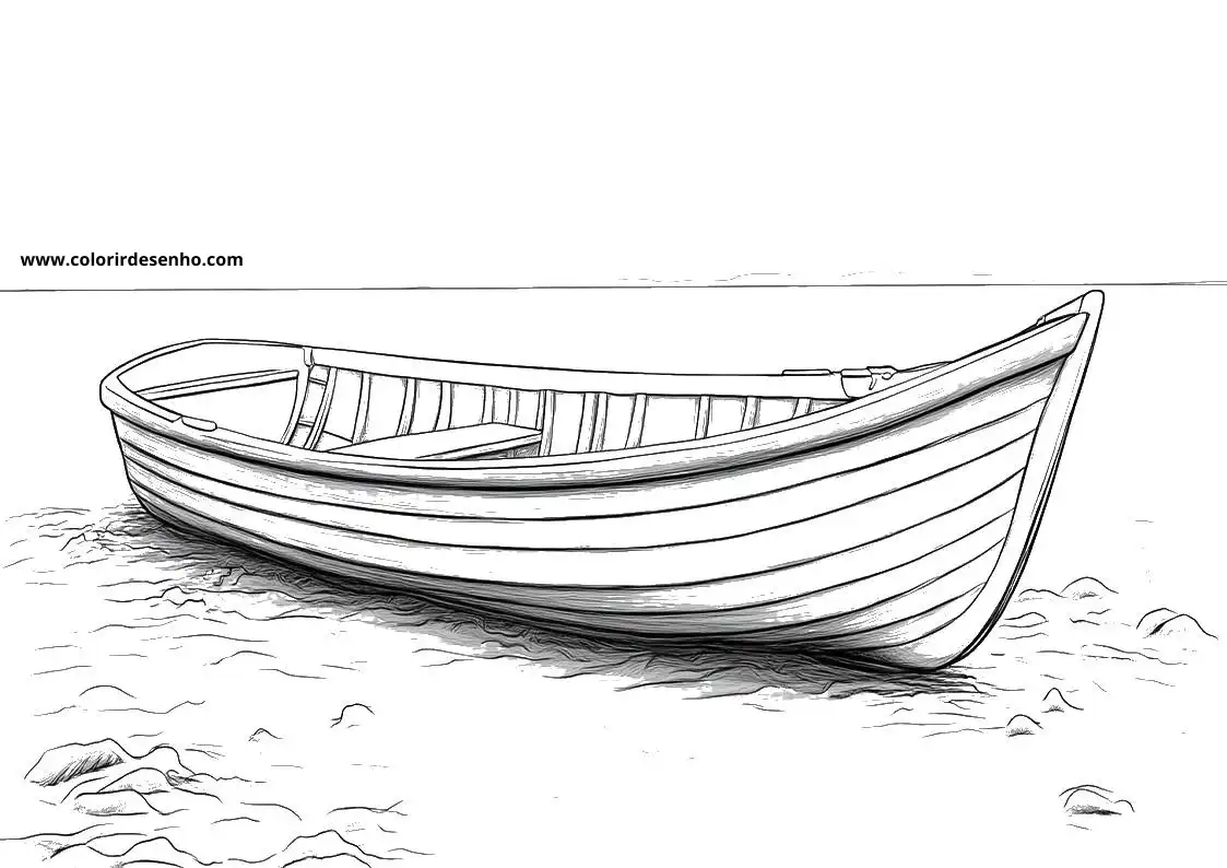 Beautiful Boat Coloring Pages 3