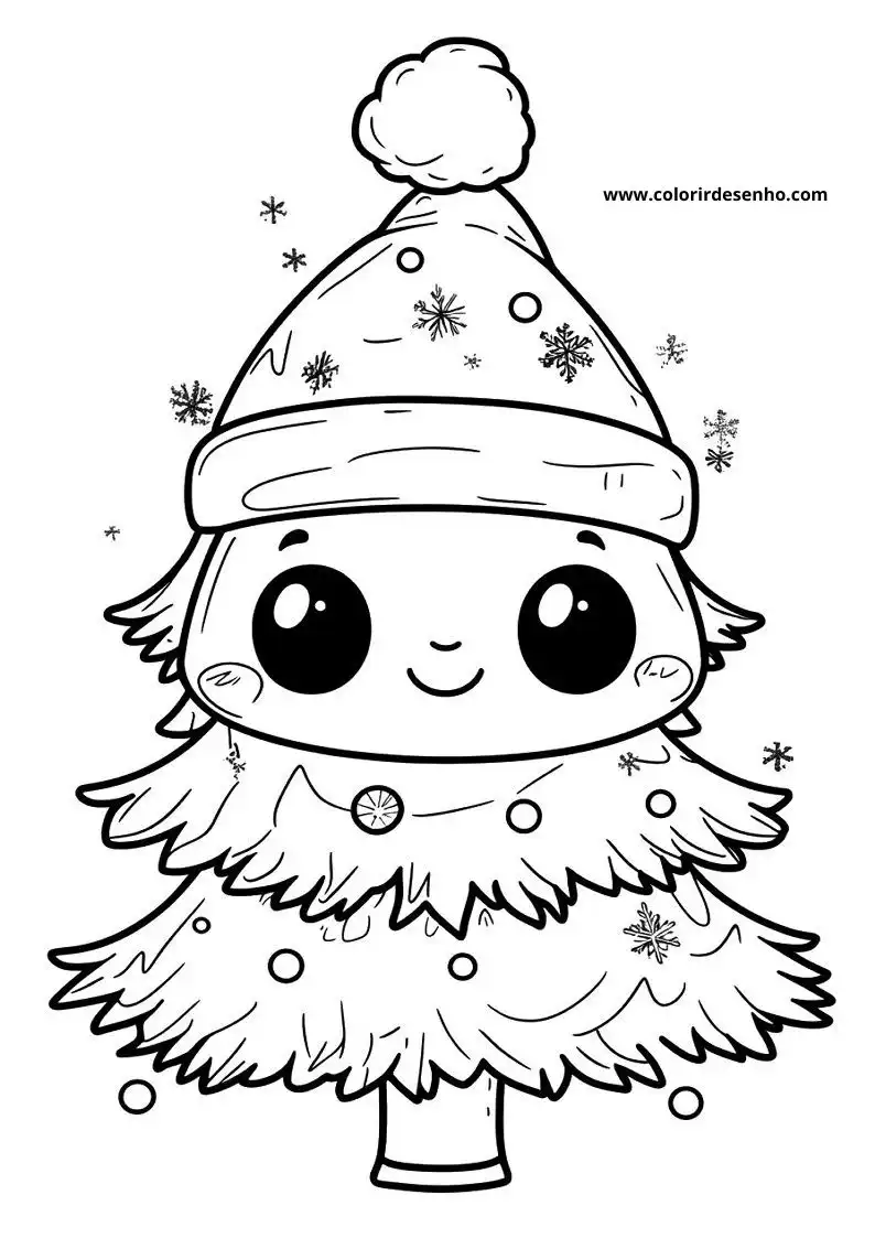 Beautiful Christmas Coloring Pages 4