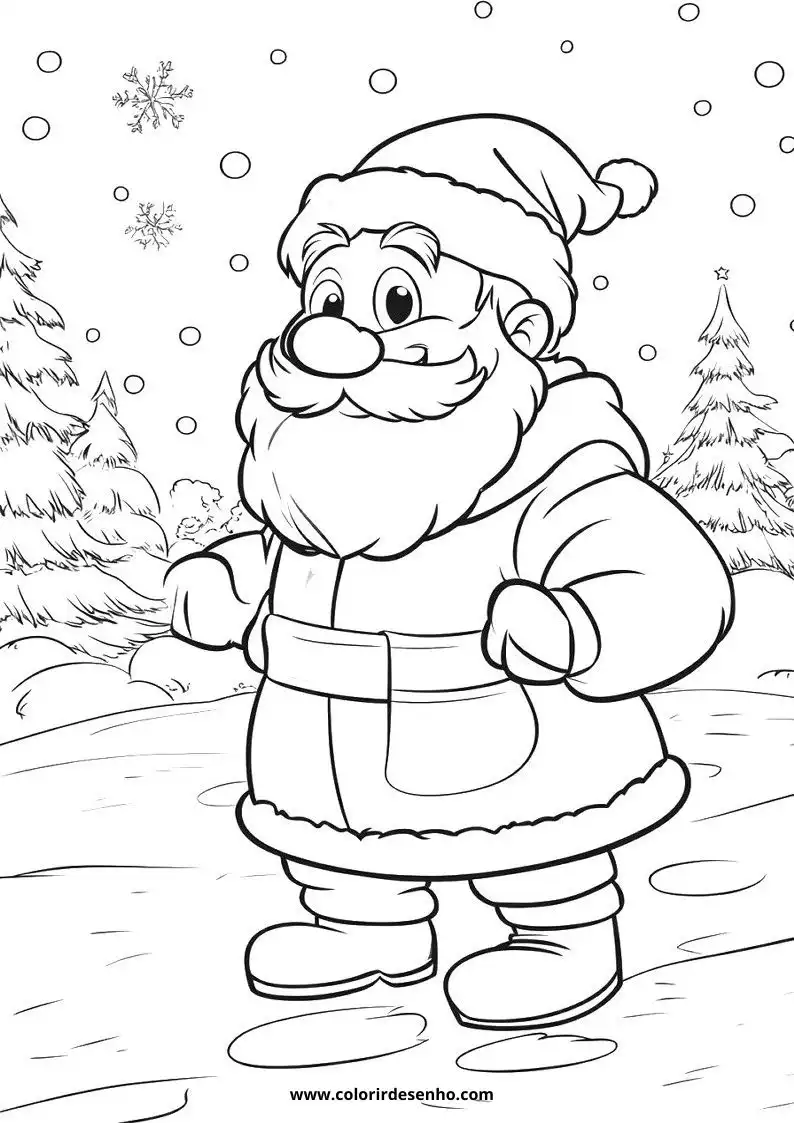 Beautiful Christmas Coloring Pages 5