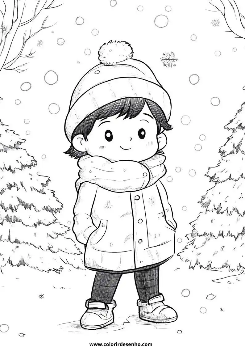 Beautiful Christmas Coloring Pages 8