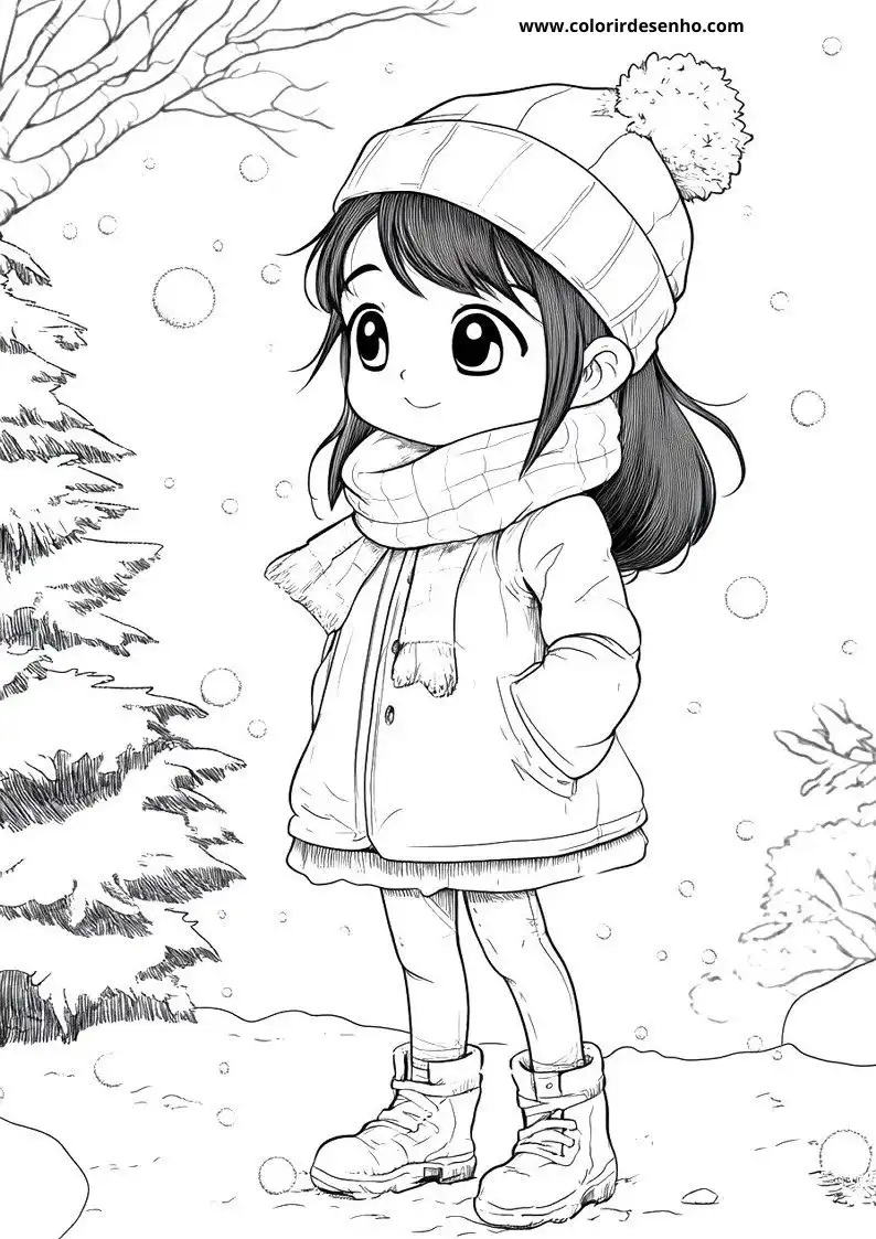 Beautiful Christmas Coloring Pages 9