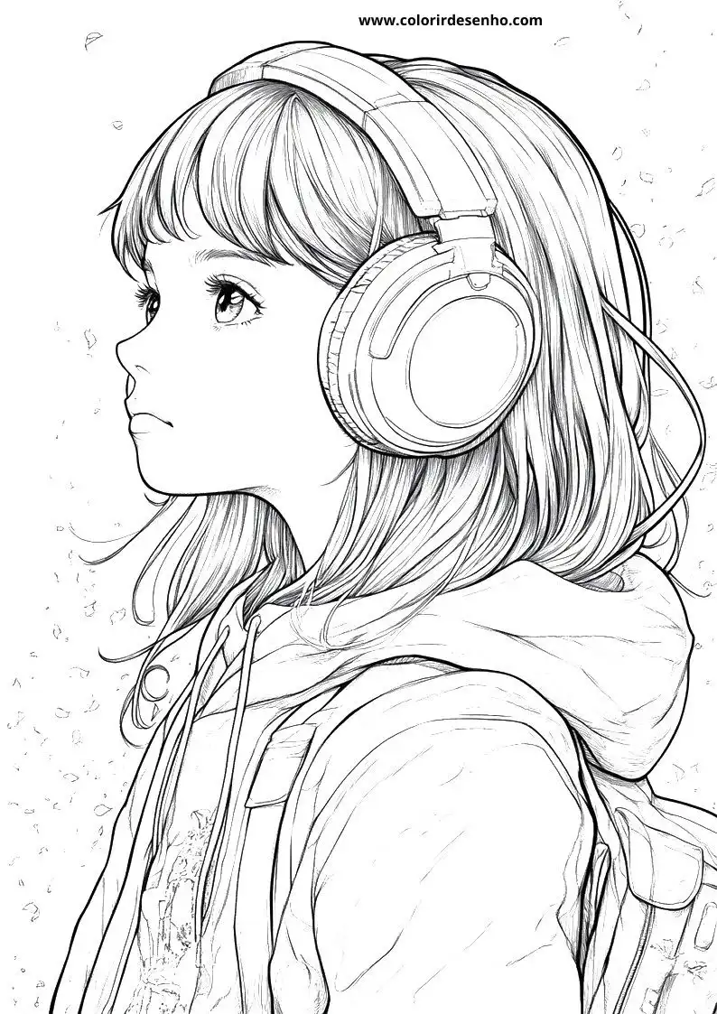 Beautiful Music Coloring Pages 6