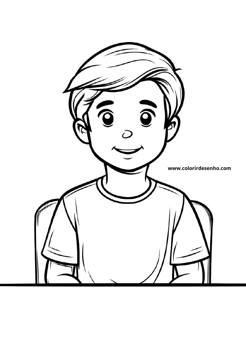 Beautiful Teacher Coloring Pages 1