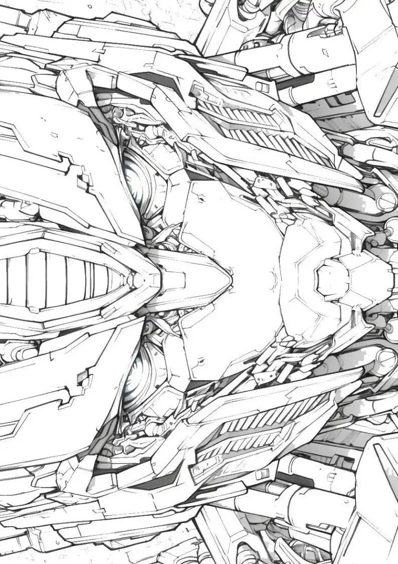 Beautiful Transformers Coloring Pages 4
