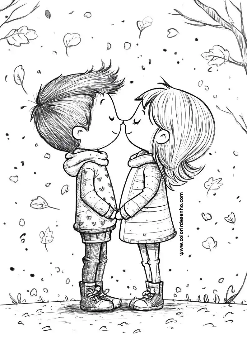 Beautiful Valentine’s Day Coloring Pages 2