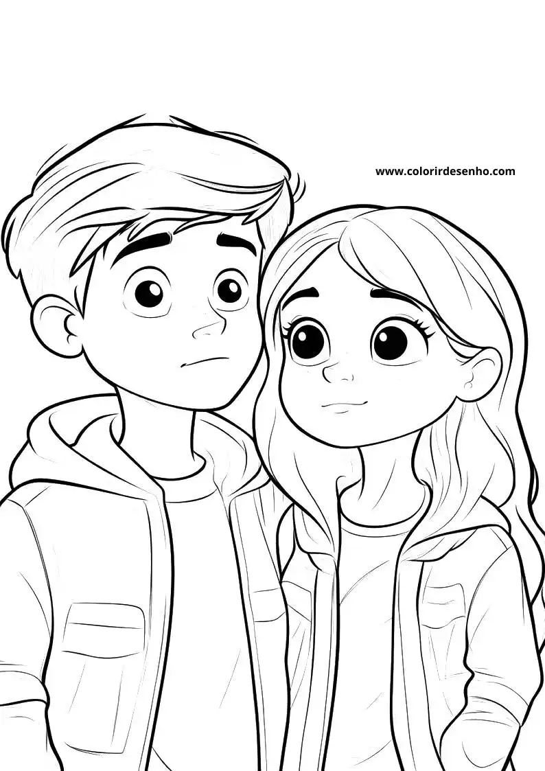 Beautiful Valentine’s Day Coloring Pages 9