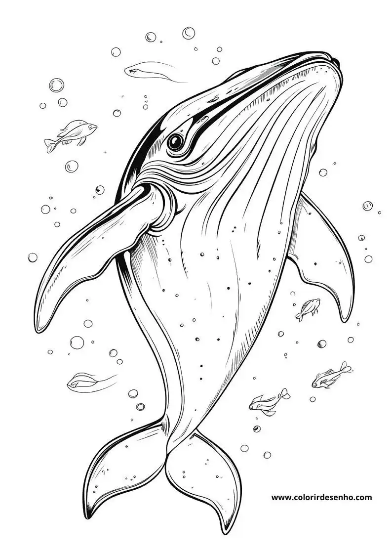 Whale Coloring Pages (139+ Free Printables) 6 Beautiful Whale 6304