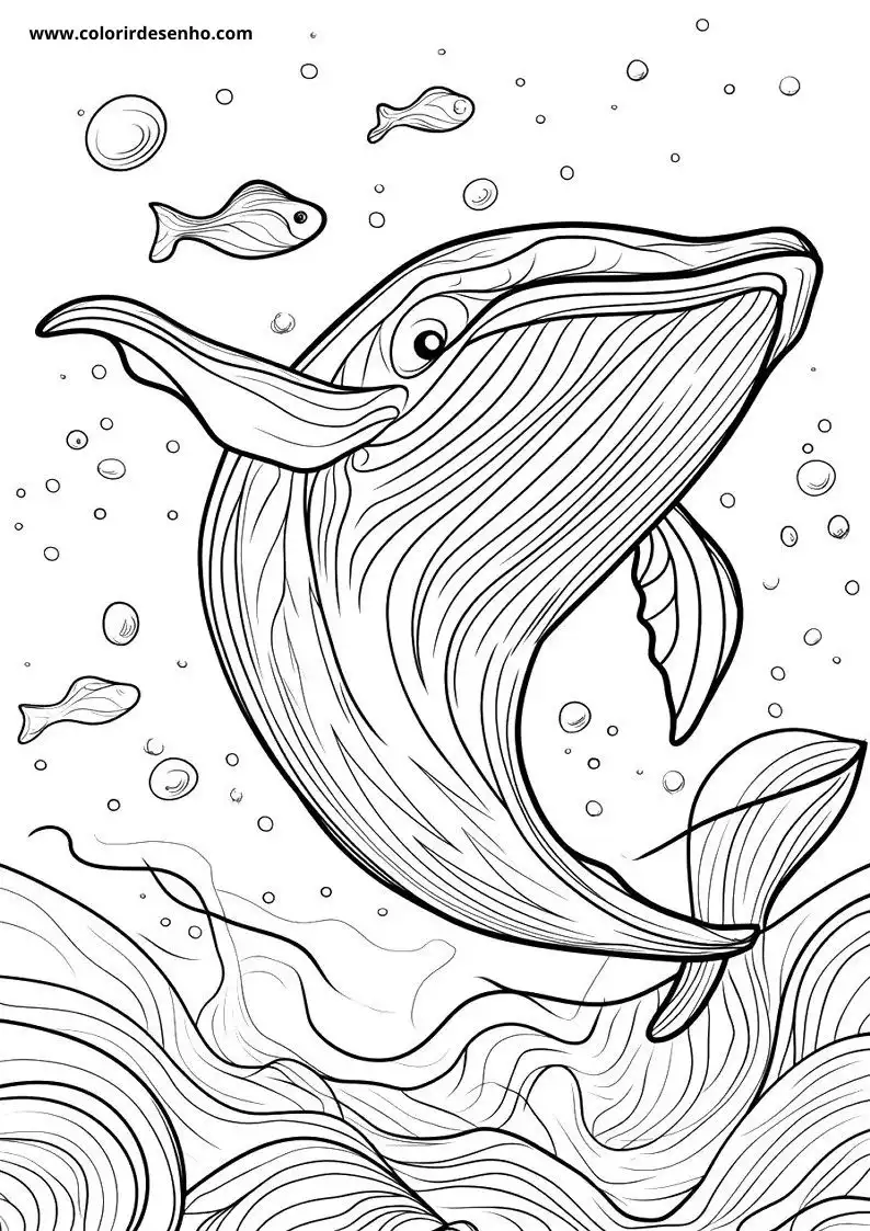 Whale Coloring Pages (139+ Free Printables) 2 Beautiful Whale 6308