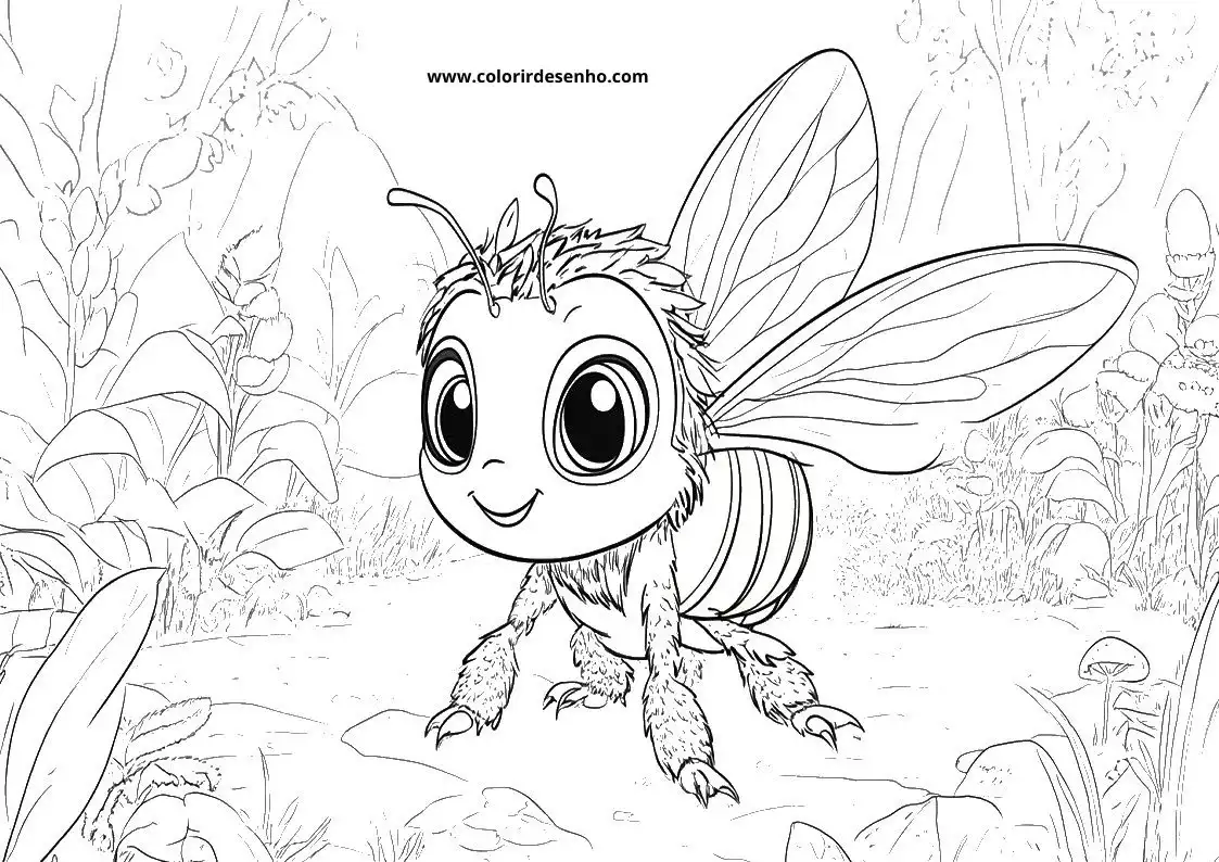 Bee Coloring Pages For All Ages 2